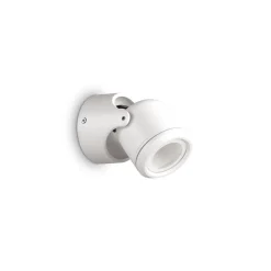Faretti Da Esterno-Ideal Lux xeno ap1 faretto da esterno orientabile bianco ip44
