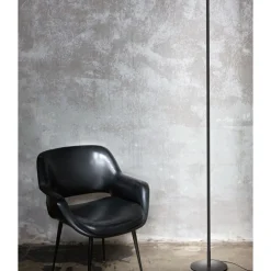 Lampade Da Terra-Ideal Lux yoko lampada da terra design moderna led 3000k nera