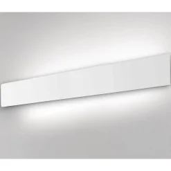 Applique Da Parete-Ideal Lux zig zag ap d75 2700k applique moderna bianca