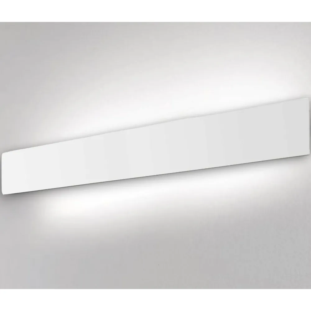 Applique Da Parete-Ideal Lux zig zag ap d75 2700k applique moderna bianca