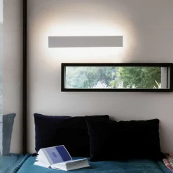 Applique Da Parete-Ideal Lux zig zag ap d75 2700k applique moderna bianca