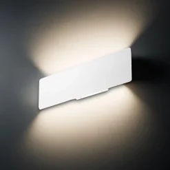 Applique Da Parete-Ideal Lux zig zag ap d29 2700k applique moderna led bianca