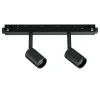 Illuminazione A Binario-Ideal Lux Idea lux ego track faretti led 5w 3000k nero lineare binario monofase 48v on-off osram