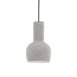 Lampade A Sospensione-Ideal Lux Idea lux oil-3 sp1 lampada a sospensione cemento per comodino camera da letto