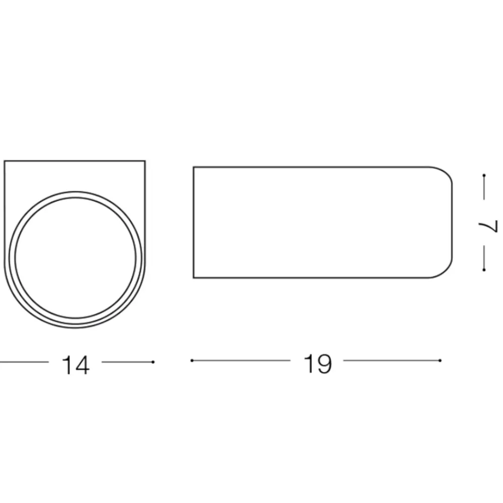 Applique Da Esterno-Ideal Lux Iko ap1 applique per esterni ip54 bianco doppio fascio di luce