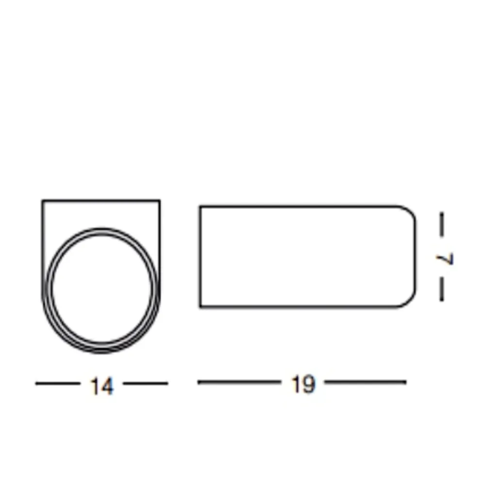 Applique Da Esterno-Ideal Lux Iko ap1 applique da esterno ip54 grigio design moderno