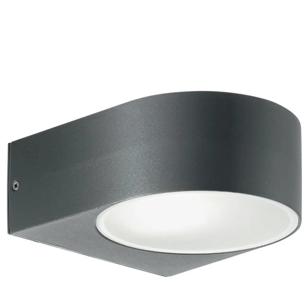 Applique Da Esterno-Ideal Lux Iko ap1 applique per esterno ip54 antracite mdoerna