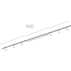 Illuminazione A Binario-Selezionato da Mazzolaluce Illuminazione a binario nero monofase led 40w 3000k con spot orientabili