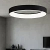 Lampadari Moderni-Vivida International Inner-r vivida 80 lampadario nero led 80w 3000k 4000k dimmerabile