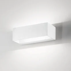 Applique Da Parete-IsyLuce applique bianco led 6w 4000k rettangolare moderna