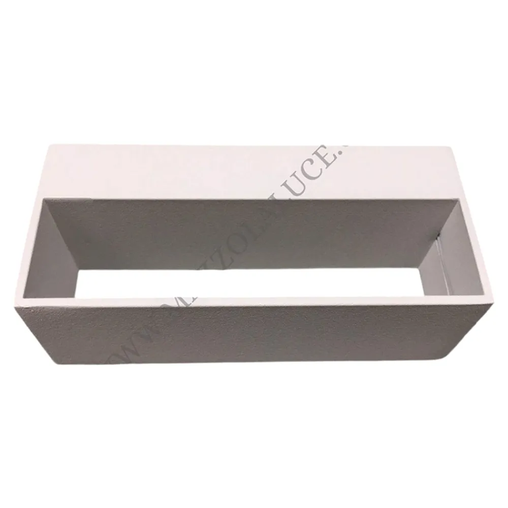 Applique Da Parete-IsyLuce applique bianco led 6w 4000k rettangolare moderna