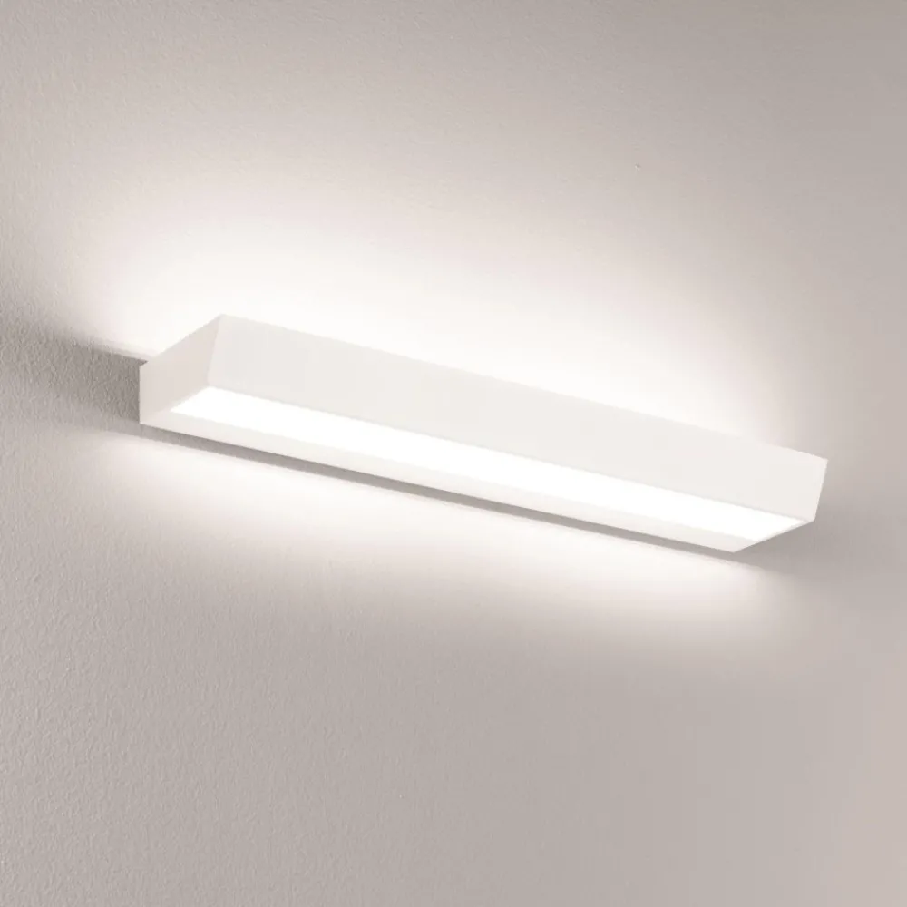 Applique Da Parete-IsyLuce applique bianco 36w 3000k design moderna