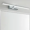 Applique Da Bagno-IsyLuce applique da bagno per sopra specchio cromato 8w 3000k