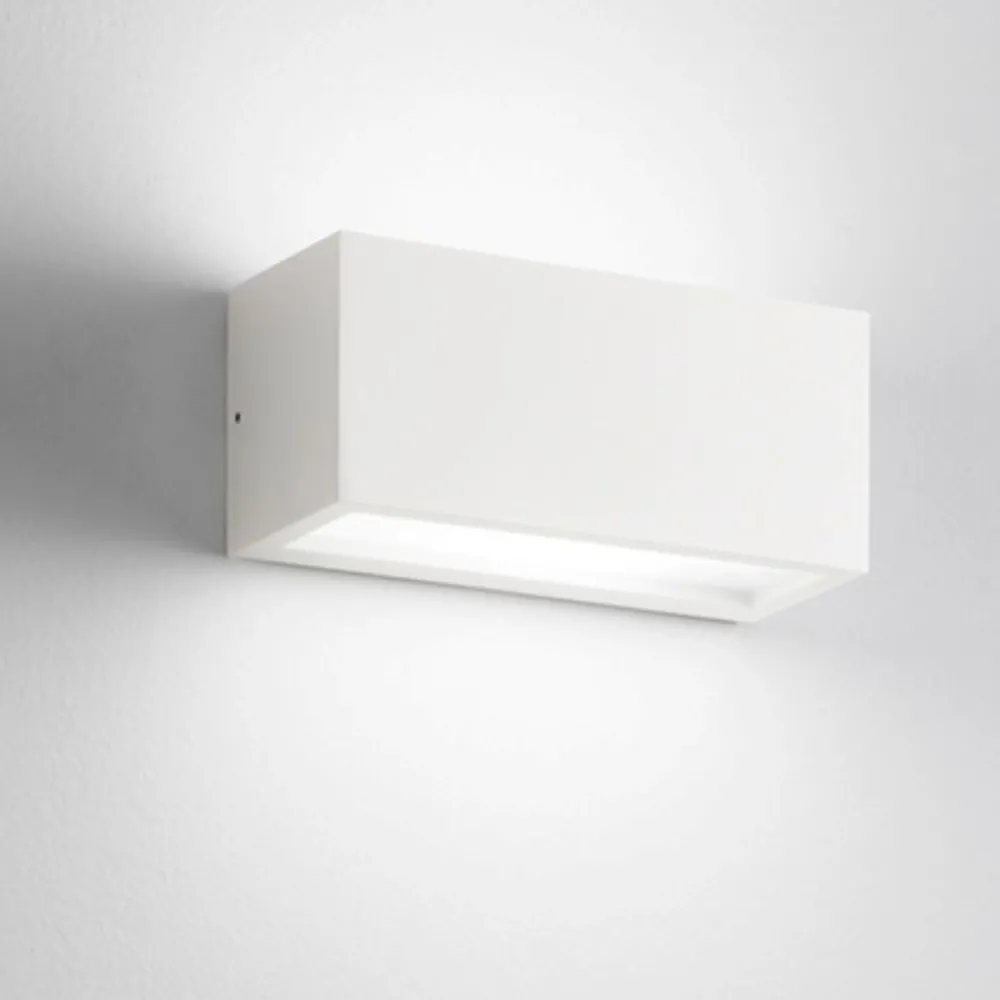 Applique Da Esterno-IsyLuce applique deco per esterno bianco r7s