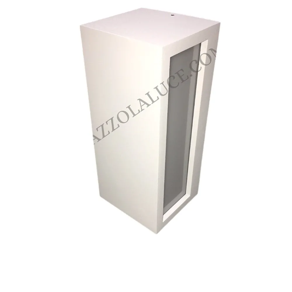 Applique Da Esterno-IsyLuce applique deco per esterno bianco r7s
