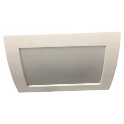 Applique Da Parete-IsyLuce applique di gesso led 18w 3000k bianca moderna