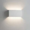 Applique Da Parete-IsyLuce applique led 4000k bianco moderna rettangolare
