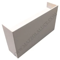 Applique Da Parete-IsyLuce applique led 4000k bianco moderna rettangolare