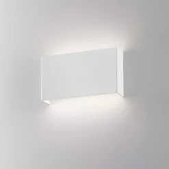 Applique Da Parete-IsyLuce applique led moderna 12w 3000k rettangolare bianco
