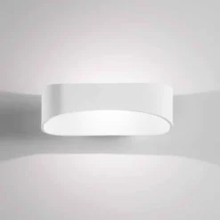Applique Da Parete-IsyLuce applique led 20w 4000k bianco moderna per interni