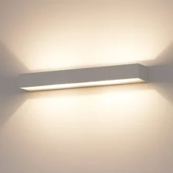 Applique Da Parete-IsyLuce applique led 24w 4000k bianca per interni moderna fp