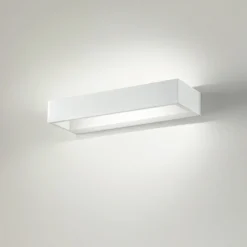Applique Da Parete-IsyLuce applique led 12w 4000k bianco design moderna