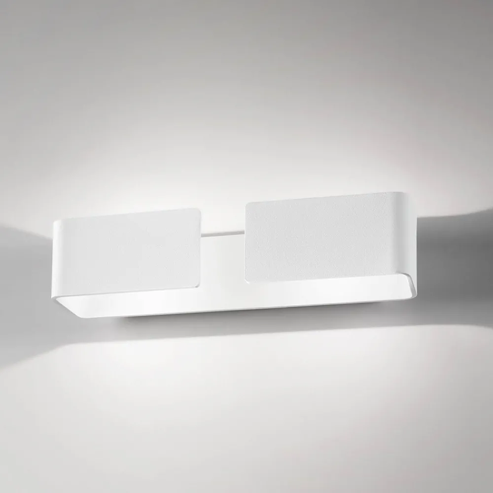 Applique Da Parete-IsyLuce applique led 20w 3000k design moderno bianco