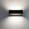 Applique Da Parete-IsyLuce applique led 18w 3000k 4000k moderno nero design