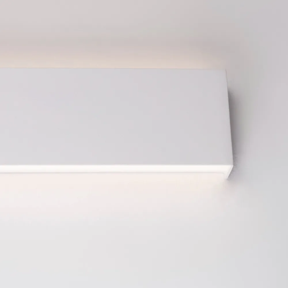 Applique Da Parete-IsyLuce applique led 24w 4000k moderno bianco rettangolare