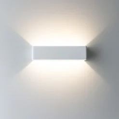 Applique Da Parete-IsyLuce applique led 12w 3000k moderno bianco