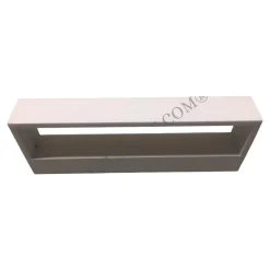 Applique Da Parete-IsyLuce applique led 12w 3000k rettangolare bianco moderno