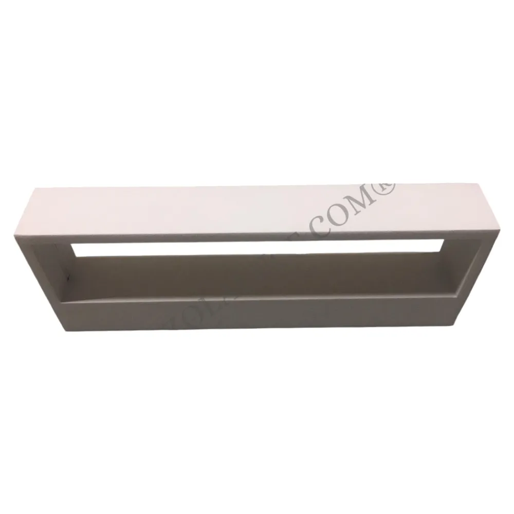 Applique Da Parete-IsyLuce applique led 12w 3000k rettangolare bianco moderno