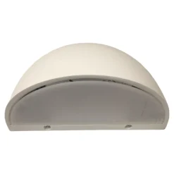 Applique Da Parete-IsyLuce applique led 12w 3000k rotondo in gesso bianco