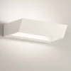 Applique Da Parete-IsyLuce applique moderna bianca led 18w 4000k