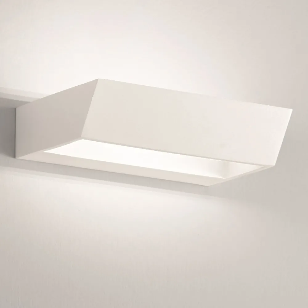 Applique Da Parete-IsyLuce applique moderna bianca led 18w 4000k