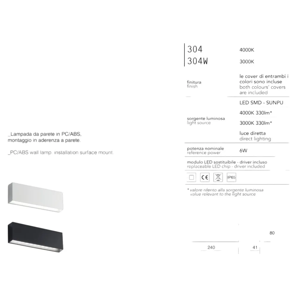 Applique Da Esterno-IsyLuce applique per esterni 3000k moderna cover antracite bianco