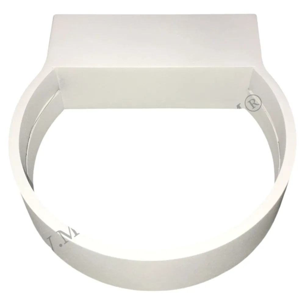 Applique Da Parete-IsyLuce appliques led 6w 3000k moderna bianco