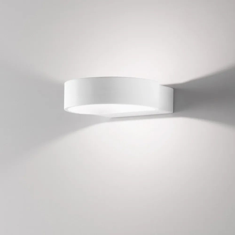 Applique Da Parete-IsyLuce appliques led 6w 3000k moderna bianco