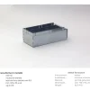 Accessori-IsyLuce cassaforma in metallo per art 823 installazione muratura