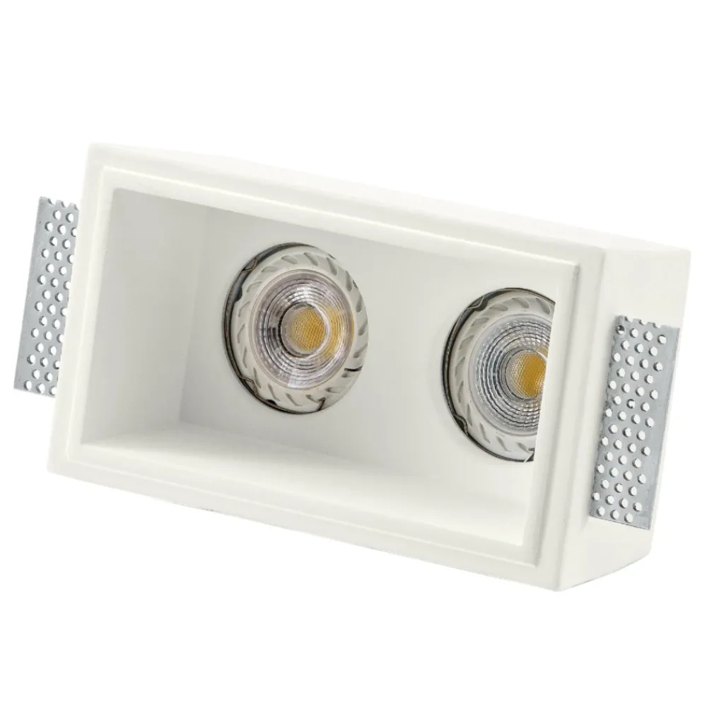 Faretti Da Incasso-IsyLuce cestello faretto gesso da incasso