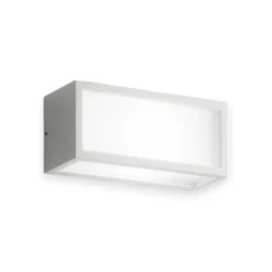 Applique Da Esterno-IsyLuce deco applique da esterno led 18w 3000k bianca moderna