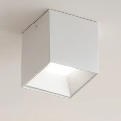 Faretti Da Soffitto-IsyLuce faretto cubo led 20w 3000k bianco da soffitto