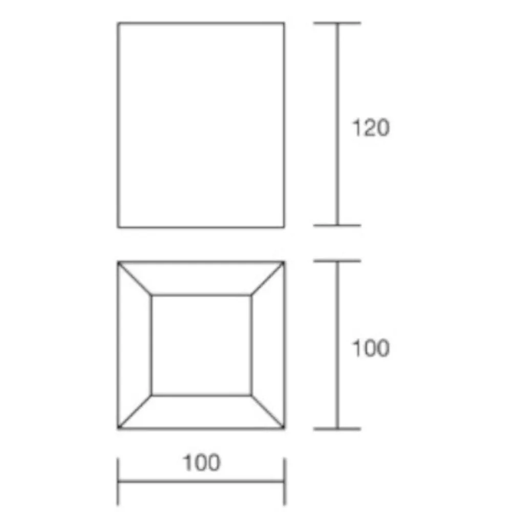 Faretti Da Soffitto-IsyLuce faretto cubo led 20w 3000k bianco da soffitto
