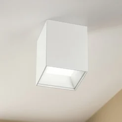 Faretti Da Soffitto-IsyLuce faretto cubo led 12w 4000k luce da soffitto bianco