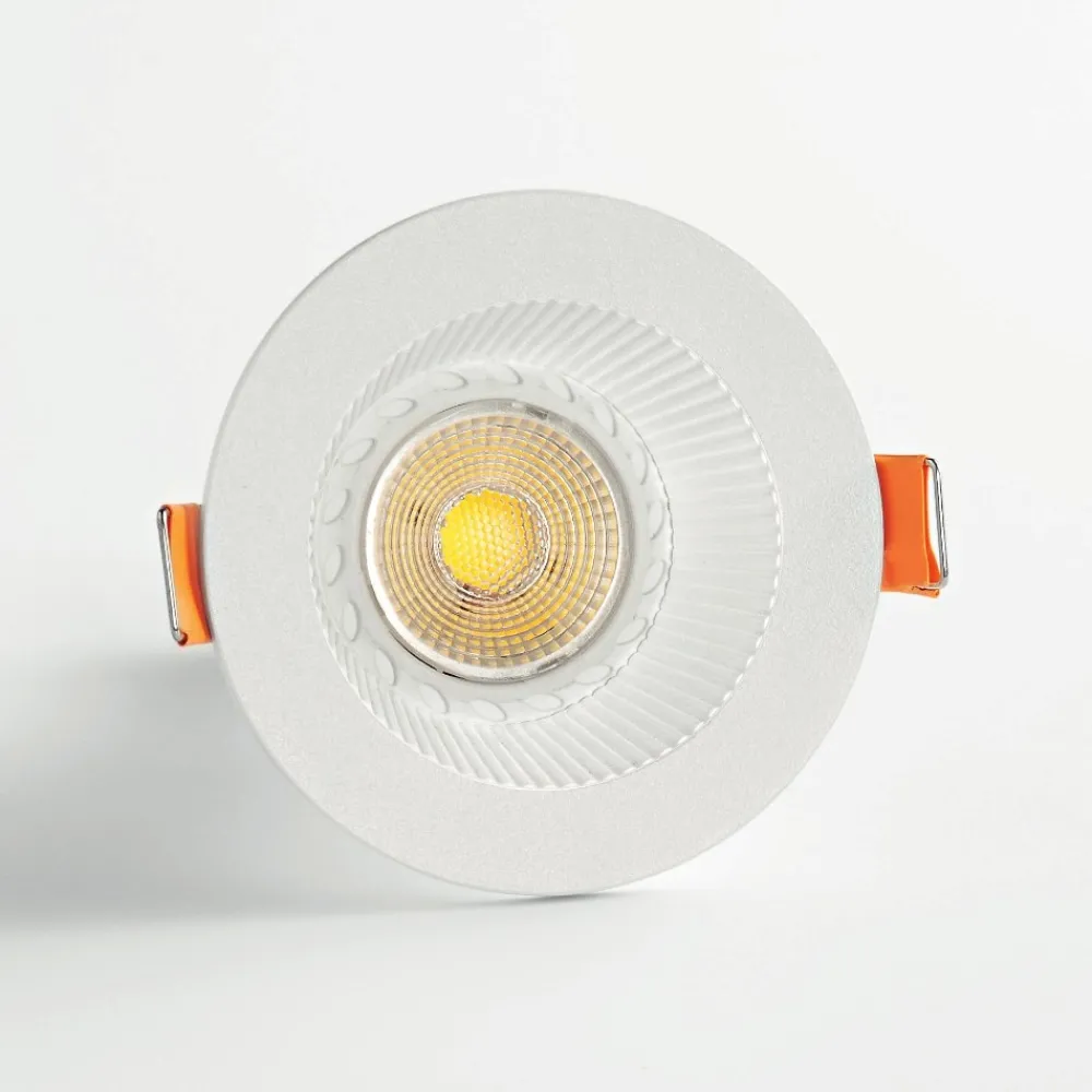 Faretti Da Incasso-IsyLuce faretto da incasso rotondo bianco metallo