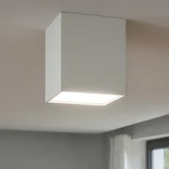 Faretti Da Soffitto-IsyLuce faretto led cubo 12w 3000k bianco