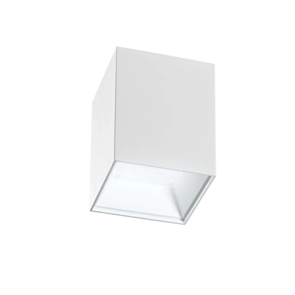 Faretti Da Soffitto-IsyLuce faretto led cubo 12w 3000k bianco