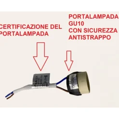 Faretti Da Incasso-IsyLuce faretto nero da incasso rotondo orientabile