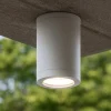 Faretti Da Esterno-IsyLuce faretto per esterni cilindro bianco anti corrosione