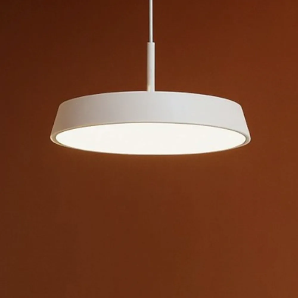 Lampadari Cucina-IsyLuce lampadario da cucina urban bianca led 18w 3000k 4000k dimmerabile